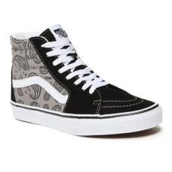 Buty do chodzenia unisex Vans Sk8-Hi. Czarne obuwie sportowe casual damskie Vans, trekkingowe, Vans SK8. Za 249.00 zł.