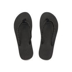 Japonki basenowe damskie Flip Flop Glitter. Czarne klapki damskie Flip Flop, bez wzorów, bez obcasa, bez zapięcia. Za 71.00 zł.