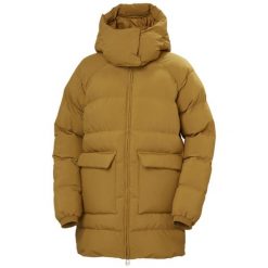 Damska kurtka puchowa Helly Hansen Ellie Puffy. Brązowe kurtki damskie Helly Hansen, na zimę, bez wzorów, z puchu, bez kaptura. W wyprzedaży za 1,105.50 zł.