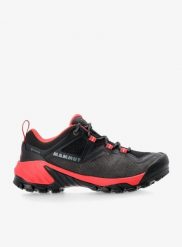 Buty trekkingowe damskie Mammut Sapuen Low GTX. Czarne obuwie trekkingowe damskie Mammut, z gore-texu, bez zapięcia. Za 731.50 zł.