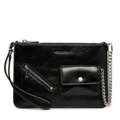 Torebka MICHAEL Michael Kors. Czarne torebki wieczorowe damskie MICHAEL Michael Kors, bez wzorów, bez dodatków. Za 739.99 zł.