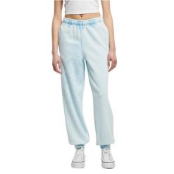 Spodnie dresowe Urban Classics Towel Washed. Niebieskie spodnie dresowe damskie Urban Classics, bez wzorów, z dresówki. Za 237.00 zł.
