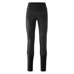 Damskie legginsy Gonso Essential Softshell No Pad. Czarne legginsy damskie Gonso, l, bez wzorów, z softshellu. Za 578.50 zł.