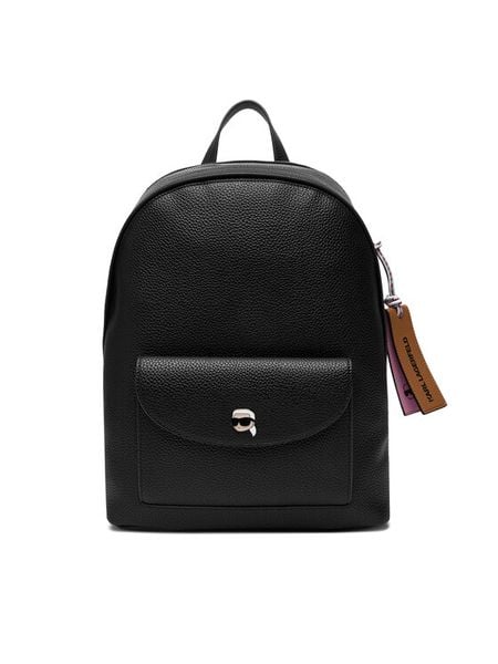 KARL LAGERFELD Plecak A4W30003 Czarny. Czarne plecaki KARL LAGERFELD, bez wzorów, ze skóry. Za 659.99 zł.