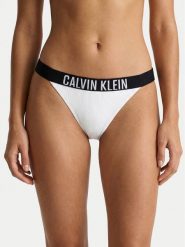 Calvin Klein Swimwear Dół od bikini LV00Q61213 Biały. Białe bikini Calvin Klein Swimwear, bez wzorów, z syntetyku. Za 209.99 zł.