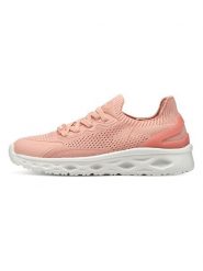 S.Oliver Sneakersy w kolorze jasnoróżowym rozmiar: 38. Różowe obuwie sportowe damskie S.Oliver, z materiału, bez zapięcia. Za 101.23 zł.
