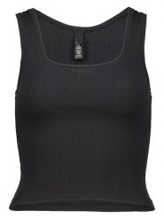 Skims Koszulka w kolorze czarnym rozmiar: S. Czarne koszulki damskie Skims, s, bez wzorów, bez kołnierzyka, bez ramiączek. Za 212.95 zł.