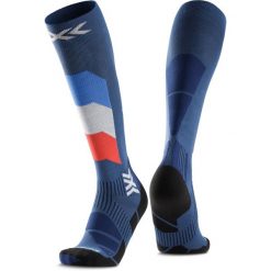 Skarpety narciarskie X-Socks Ski Perform Patriot France OTC Blue. Białe skarpetki damskie X Socks, bez wzorów. Za 189.99 zł.