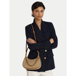 Torebka LAUREN RALPH LAUREN. Brązowe torebki klasyczne damskie Lauren Ralph Lauren, bez dodatków. Za 1,699.00 zł.