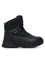 Calvin Klein Śniegowce Lace-Up Bootie V3X5-83190-1485 S Czarny. Czarne buty zimowe chłopięce Calvin Klein, ze skóry, bez zapięcia. Za 629.99 zł.