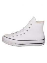 Converse Skórzane sneakersy "Chuck Taylor All Star Platform" w kolorze białym rozmiar: 41. Białe obuwie sportowe damskie Converse, za kostkę, bez zapięcia. Za 292.89 zł.