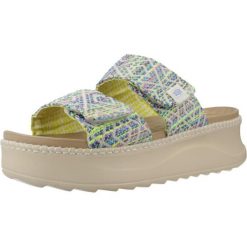 Sandały HEY DUDE DELRAY SLIDE SURF BAJA Wielokolorowy. Sandały damskie Hey dude, bez wzorów, z syntetyku, bez obcasa, bez zapięcia. Za 249.99 zł.