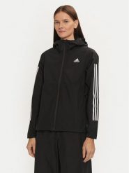 Adidas Kurtka przejściowa Essentials 3-Stripes RAIN.RDY IV9263 Czarny Regular Fit. Czarne kurtki damskie Adidas, xs, bez wzorów, z syntetyku, bez kaptura. Za 379.99 zł.