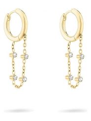 Tamaris Kolczyki-kreole ze szkłem rozmiar: onesize. Kolczyki damskie Tamaris, szklane. Za 131.45 zł.