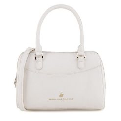 Torebka Beverly Hills Polo Club. Brązowe kuferki damskie Beverly Hills Polo Club, bez wzorów, bez dodatków. Za 219.99 zł.