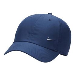 Czapka Z Daszkiem Unisex Dla Dorosłych DF Club. Niebieskie czapki z daszkiem damskie Nike, bez wzorów. Za 148.99 zł.