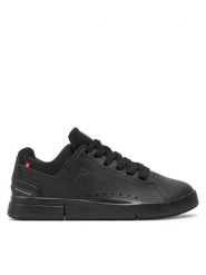 On Sneakersy The Roger Advantage 3WD10650485 Czarny. Czarne obuwie sportowe damskie On, ze skóry, bez zapięcia, do biegania. Za 499.99 zł.