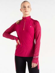 Dare 2b Koszulka funkcyjna "Gravitate Jersey" w kolorze różowym rozmiar: 40. Różowe koszulki damskie Dare 2b, bez wzorów, z jersey, bez kołnierzyka, bez ramiączek. Za 96.60 zł.