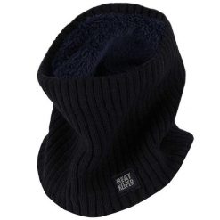 Komin termiczny - damski - Granatowy - Onesize. Niebieskie kominy damskie HEAT KEEPER, bez wzorów, z dzianiny. Za 121.30 zł.