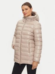 Geox Kurtka zimowa Zosma W4628A TC191 F1798 Beżowy Regular Fit. Brązowe kurtki damskie Geox, na zimę, bez wzorów, z syntetyku, bez kaptura. Za 919.99 zł.