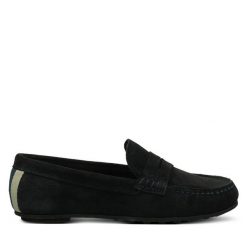 Mokasyny Gant. Niebieskie mokasyny damskie Gant, bez obcasa. Za 359.99 zł.