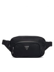 Guess Nerka Milano HMMINY P6331 Czarny. Czarne nerki i saszetki damskie Guess, z aplikacjami, z materiału. Za 364.99 zł.
