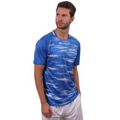 Koszulka Givova Pixel. Białe bluzki damskie Givova, bez wzorów, eleganckie, bez kołnierzyka, bez ramiączek. Za 68.30 zł.