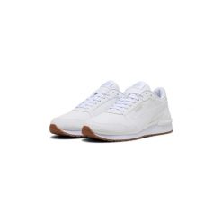 Buty sportowe Puma St Runner V4 L. Białe obuwie sportowe treningowe Puma, z syntetyku, do biegania. Za 390.00 zł.