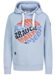 Eight2Nine Bluza w kolorze błękitnym rozmiar: L. Niebieskie bluzy damskie Eight2Nine, l, bez wzorów, z kapturem. Za 118.01 zł.