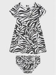 Guess Sukienka codzienna A3RK00 J1313 Czarny Regular Fit. Czarne sukienki dziewczęce Guess, z aplikacjami, z bawełny, bez ramiączek, proste. Za 119.99 zł.