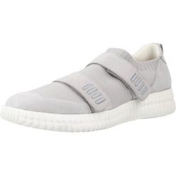 Buty GEOX D NOOVAE B Szary. Szare obuwie trekkingowe damskie Geox, z tkaniny, bez zapięcia. Za 351.99 zł.