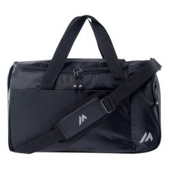 Torba Podróżna Bakura 40 L. Czarne torby podróżne MARTES ESSENTIALS, bez wzorów, z materiału. Za 96.99 zł.