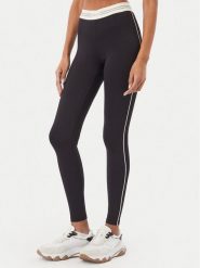 Guess Legginsy V6BB13 K6335 Czarny Slim Fit. Czarne legginsy damskie Guess, xxs, z aplikacjami, z syntetyku. Za 264.99 zł.