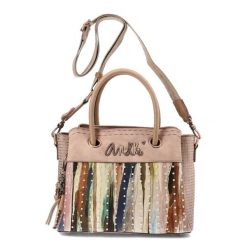 Różowa Elegancka Torebka Stylowy Kuferek Damski. Czerwone kuferki damskie Anekke, bez dodatków. Za 409.00 zł.