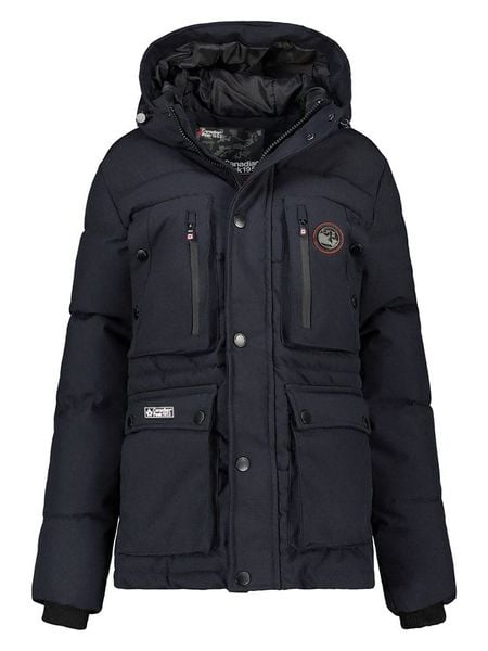 Canadian Peak Parka w kolorze granatowym rozmiar: S. Niebieskie parki damskie Canadian Peak, s, bez kaptura. Za 321.39 zł.