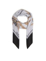 Liu Jo Chusta 2A6048 T2745 Czarny. Czarne chusty damskie Liu Jo, bez wzorów, z poliesteru. Za 219.99 zł.