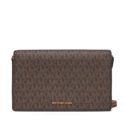 Torebka MICHAEL Michael Kors. Brązowe listonoszki damskie MICHAEL Michael Kors, bez wzorów, bez dodatków. Za 599.99 zł.