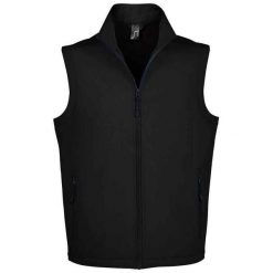 Softshellowa Kamizelka Dla Dorosłych Unisex Race. Czarne kamizelki damskie SOL'S, s, bez wzorów, bez kaptura. Za 121.99 zł.