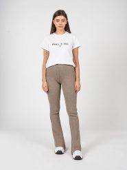 Pinko Spodnie "Casual" | 1G1888 A09N | Kobieta | Szary. Szare spodnie materiałowe damskie Pinko, bez wzorów, z gumy. W wyprzedaży za 289.00 zł.