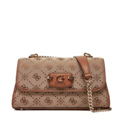 Torebka Guess. Brązowe torebki klasyczne damskie Guess, bez dodatków. Za 519.99 zł.