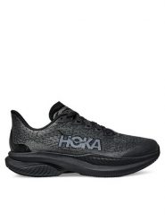 Hoka Buty do biegania Mach 6 1147553 Czarny. Czarne obuwie sportowe damskie HOKA, z materiału, bez zapięcia, do biegania. Za 349.99 zł.