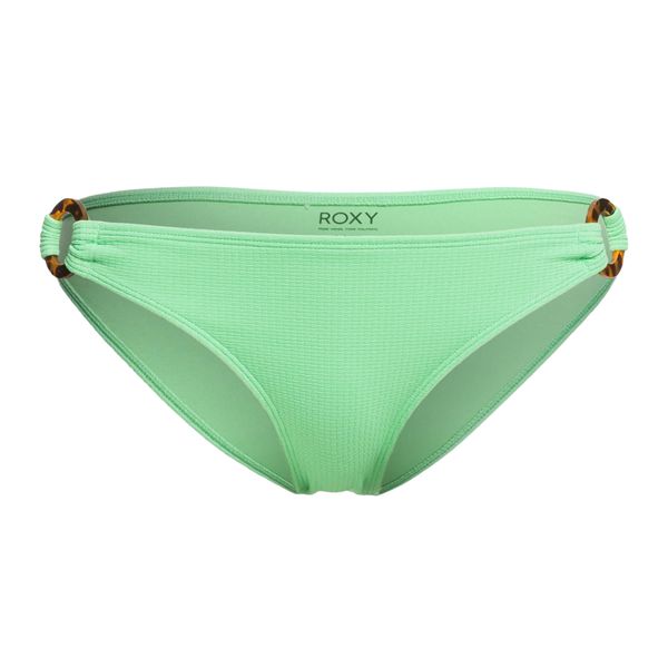 Dół od stroju kąpielowego ROXY Color Jam. Zielone bikini Roxy, bez wzorów. Za 94.99 zł.