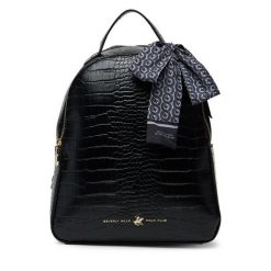 Plecak Beverly Hills Polo Club. Czarne plecaki Beverly Hills Polo Club, bez wzorów. Za 159.99 zł.