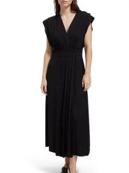 Scotch & Soda Sukienka w kolorze czarnym rozmiar: 34. Czarne sukienki damskie Scotch & Soda, bez wzorów, z wiskozy, bez ramiączek. Za 207.39 zł.