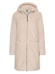 Camel Active Płaszcz pluszowy w kolorze beżowym rozmiar: 44. Brązowe płaszcze damskie Camel Active, bez wzorów, bez kaptura. Za 403.15 zł.