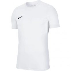 Koszulka Z Krótkim Rękawem Unisex Dla Dorosłych Dry Park VII. Białe koszulki damskie Nike, m, bez wzorów, bez kołnierzyka, bez ramiączek. Za 117.99 zł.