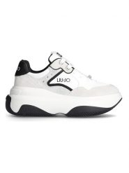 Liu Jo Sneakersy w kolorze białym rozmiar: 40. Białe obuwie sportowe damskie Liu Jo, bez zapięcia. Za 461.21 zł.