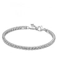 Pandora Srebrna bransoletka rozmiar: 16. Szare bransoletki damskie Pandora, srebrne. Za 347.99 zł.