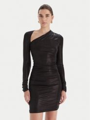 Marciano Guess Sukienka koktajlowa 5BGK39 6340A Slim Fit. Czarne sukienki damskie Marciano Guess, z aplikacjami, z syntetyku, wizytowe, bez ramiączek. Za 989.99 zł.