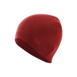 Czapka z wełny merino Rab Merino Beanie. Czerwone czapki damskie RAB, bez wzorów, z wełny. Za 129.99 zł.